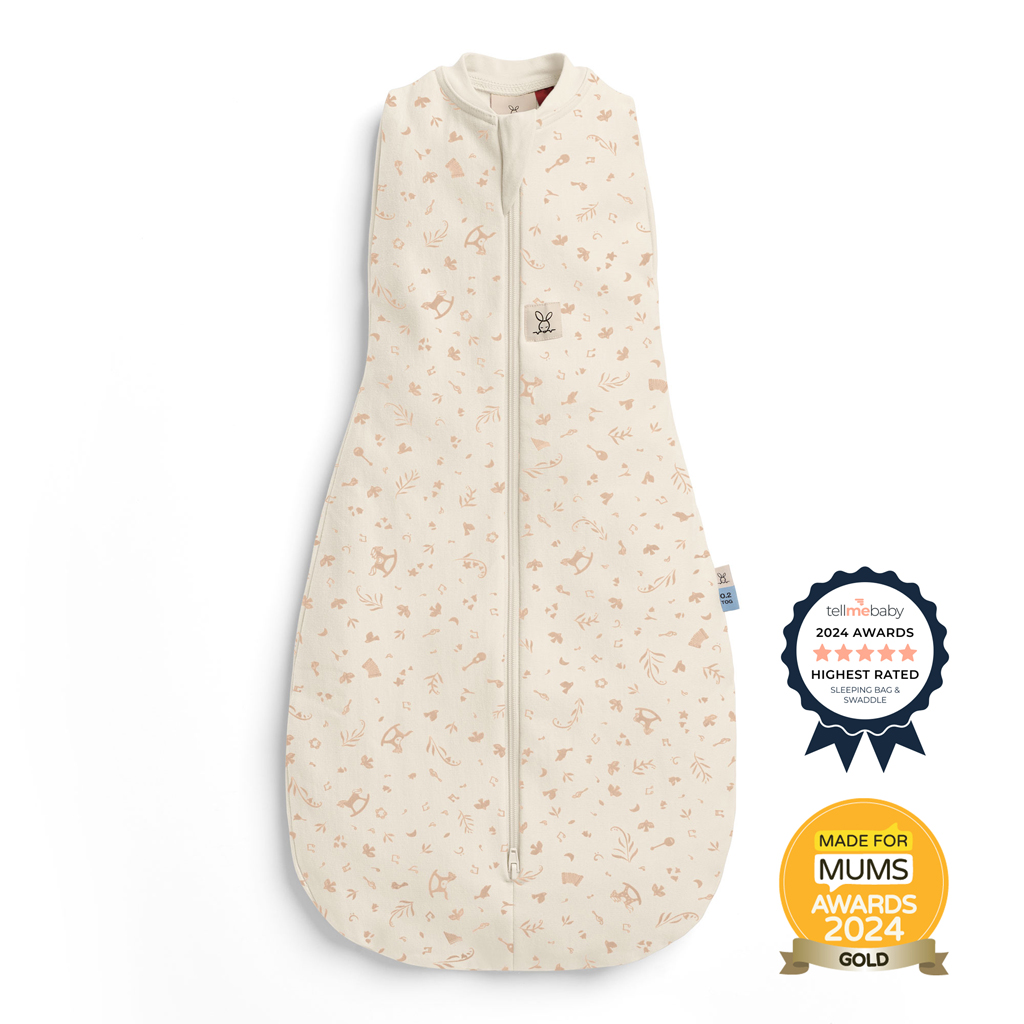 ERGOPOUCH Zavinovačka a pytel na spanie 2v1 Cocoon Lullaby 6-12m, 8-10kg, 0,2tog