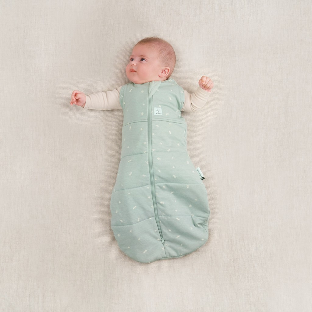 ERGOPOUCH Zavinovačka a vak na spaní 2v1 Cocoon Sage 3-6 m, 6-8 kg, 2,5 tog