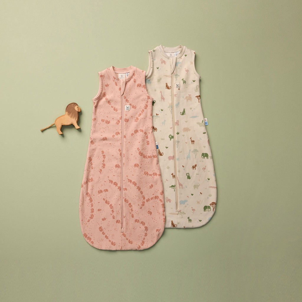 ERGOPOUCH Vak na spanie organická bavlna Jersey Savannah 3-12 m, 6-10 kg, 0,2 tog