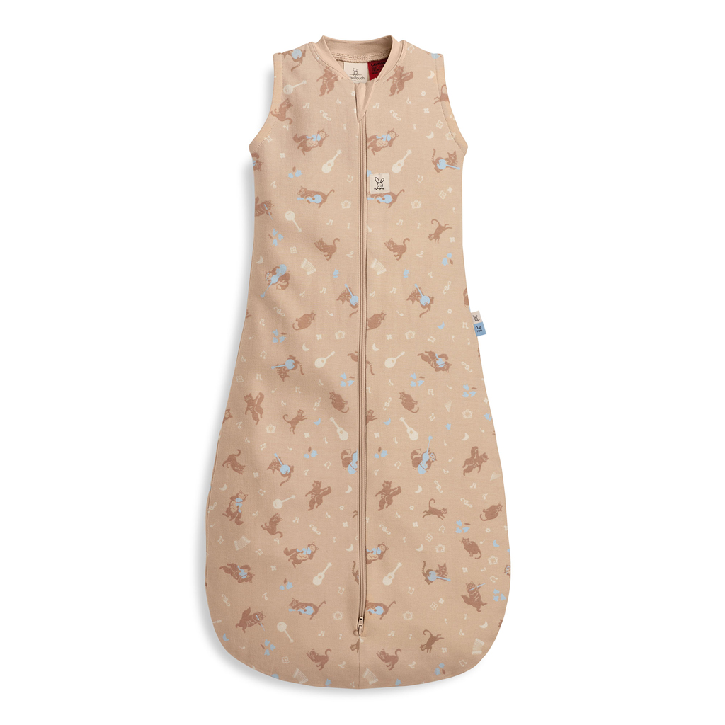 ERGOPOUCH Vak na spanie organická bavlna Jersey Melody 8-24m, 8-14kg, 0,2tog