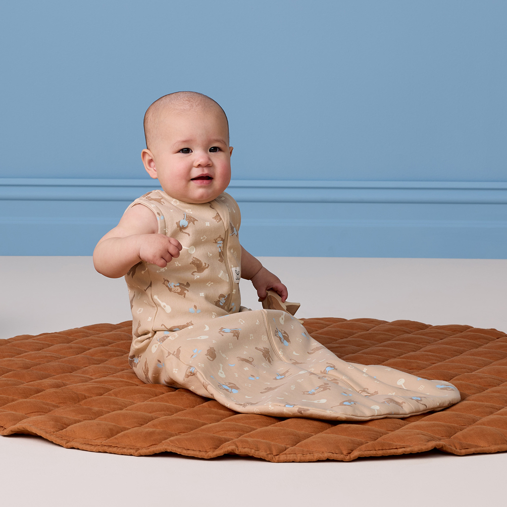 ERGOPOUCH Vak na spanie organická bavlna Jersey Melody 8-24m, 8-14kg, 0,2tog