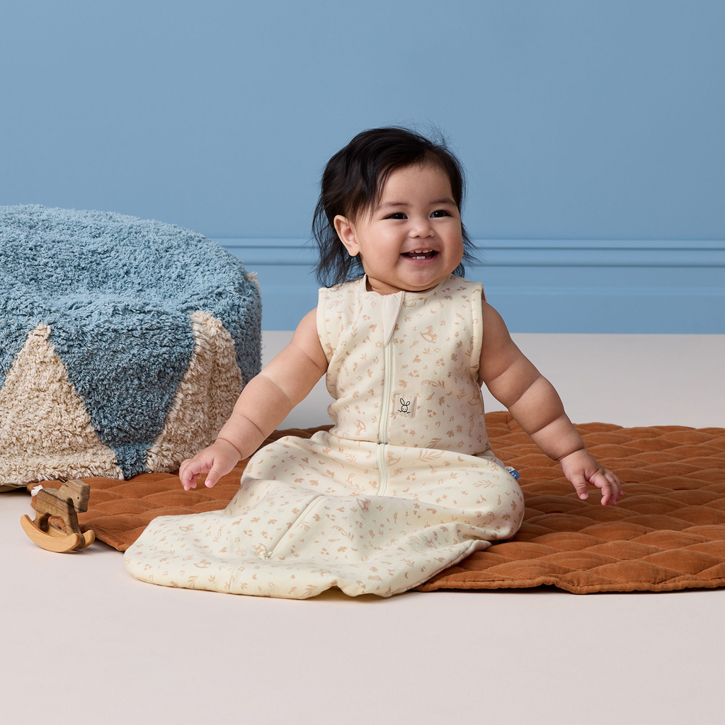 ERGOPOUCH Vak na spanie organická bavlna Jersey Lullaby 3-12m, 6-10kg, 1,0tog