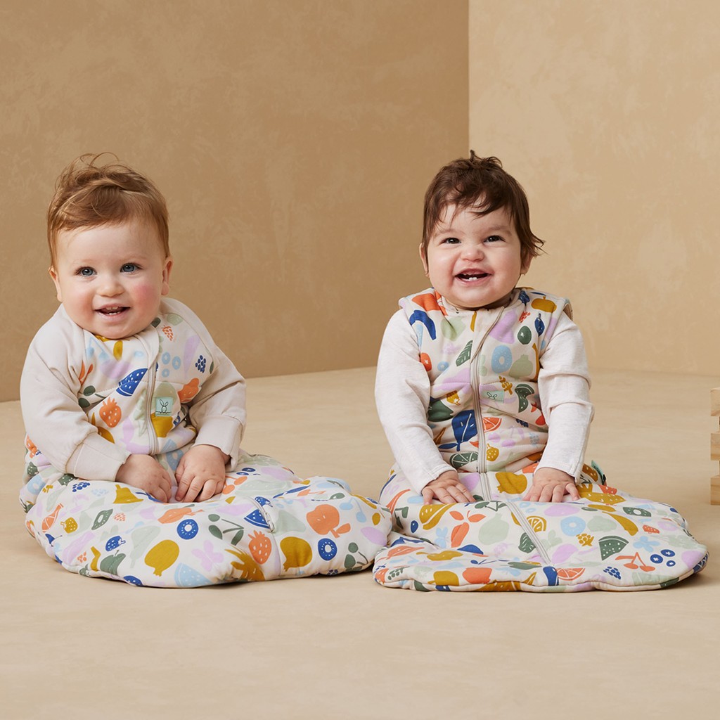 ERGOPOUCH Vak na spaní organická bavlna Jersey Fruit Salad 3-12 m, 6-10 kg, 2,5 tog