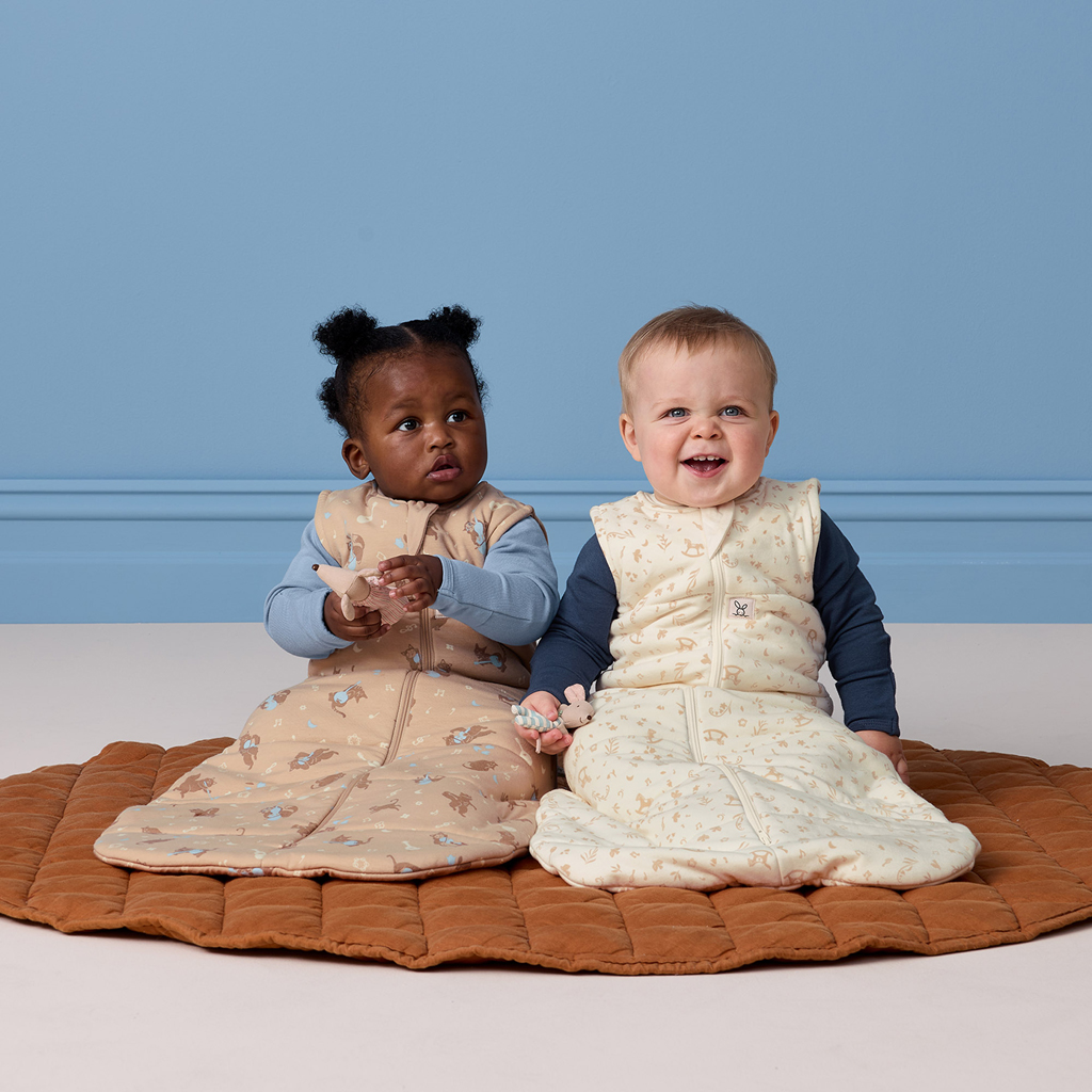 ERGOPOUCH Vak na spanie organická bavlna Jersey Melody 3-12m, 6-10kg, 2,5tog