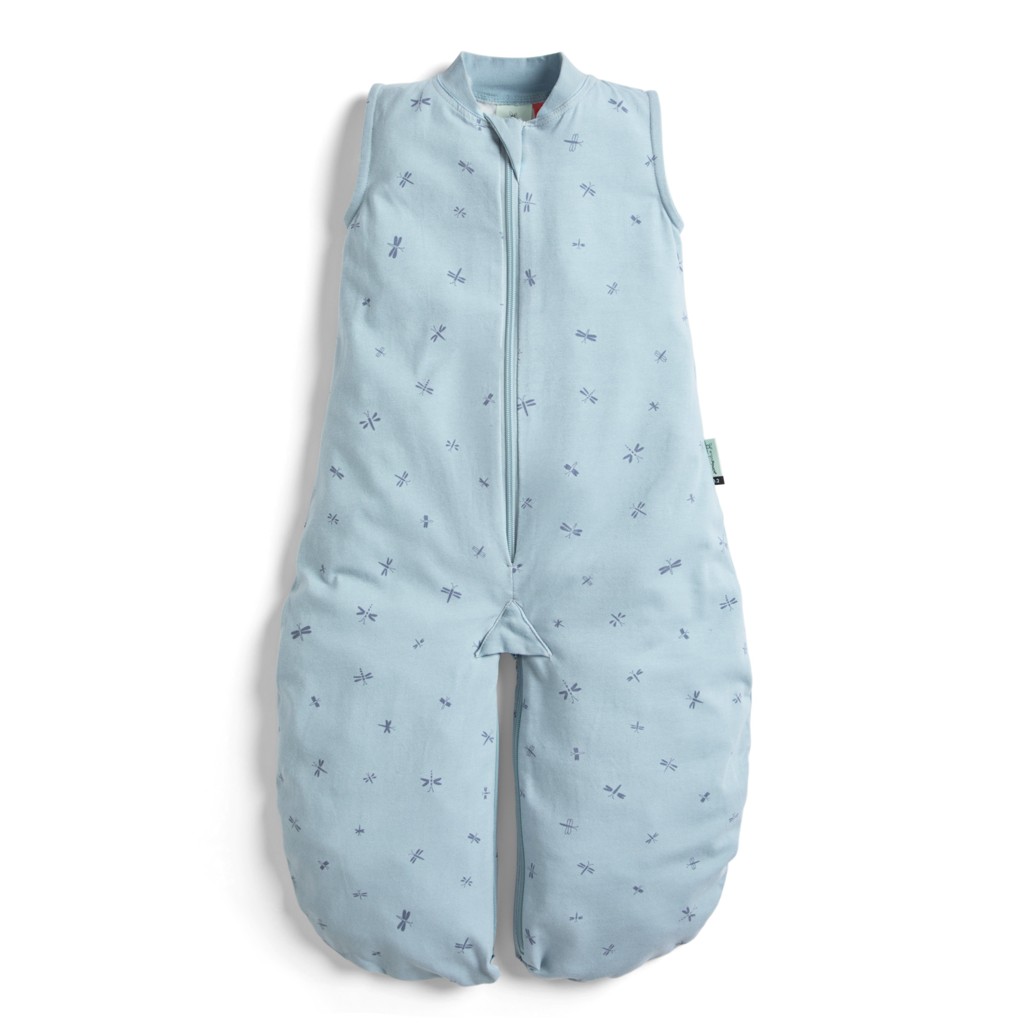 ERGOPOUCH Vak a overal na spaní 2v1 organická bavlna Suit Dragonflies 3-12 m, 6-10 kg, 0,2 tog