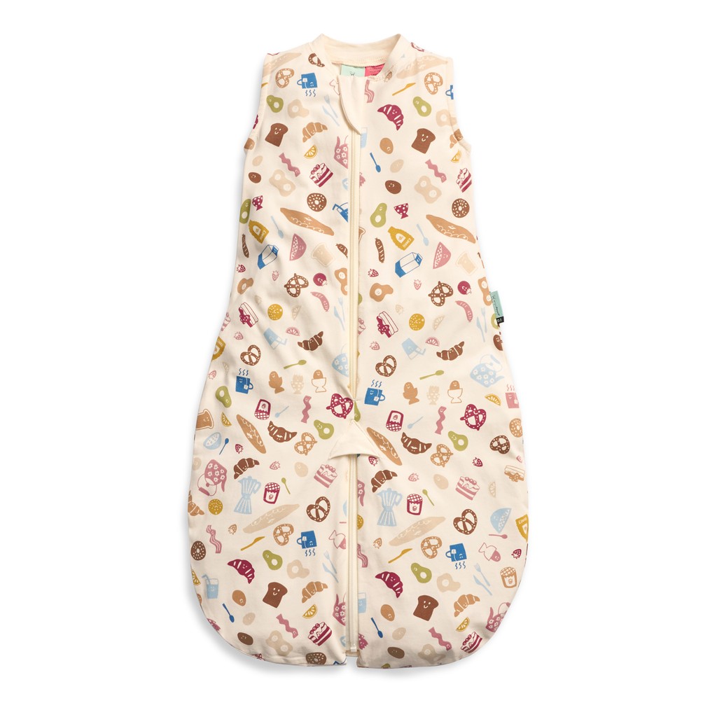 ERGOPOUCH Pytel a overal na spaní 2v1 organická bavlna Suit Bon Appetit 8-24 m, 8-14 kg, 0,2 tog