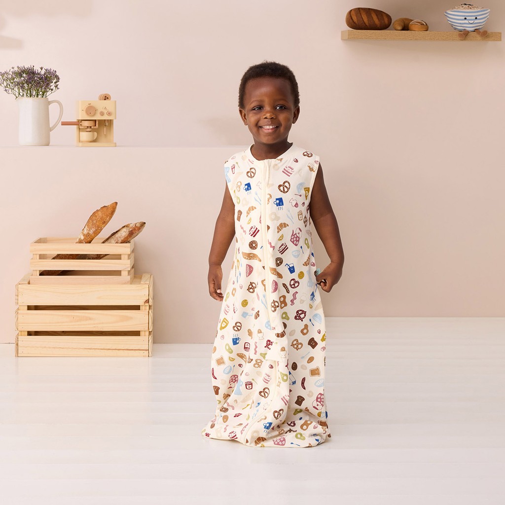 ERGOPOUCH Pytel a overal na spaní 2v1 organická bavlna Suit Bon Appetit 8-24 m, 8-14 kg, 0,2 tog