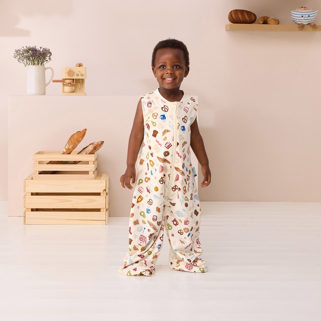 ERGOPOUCH Pytel a overal na spaní 2v1 organická bavlna Suit Bon Appetit 8-24 m, 8-14 kg, 0,2 tog