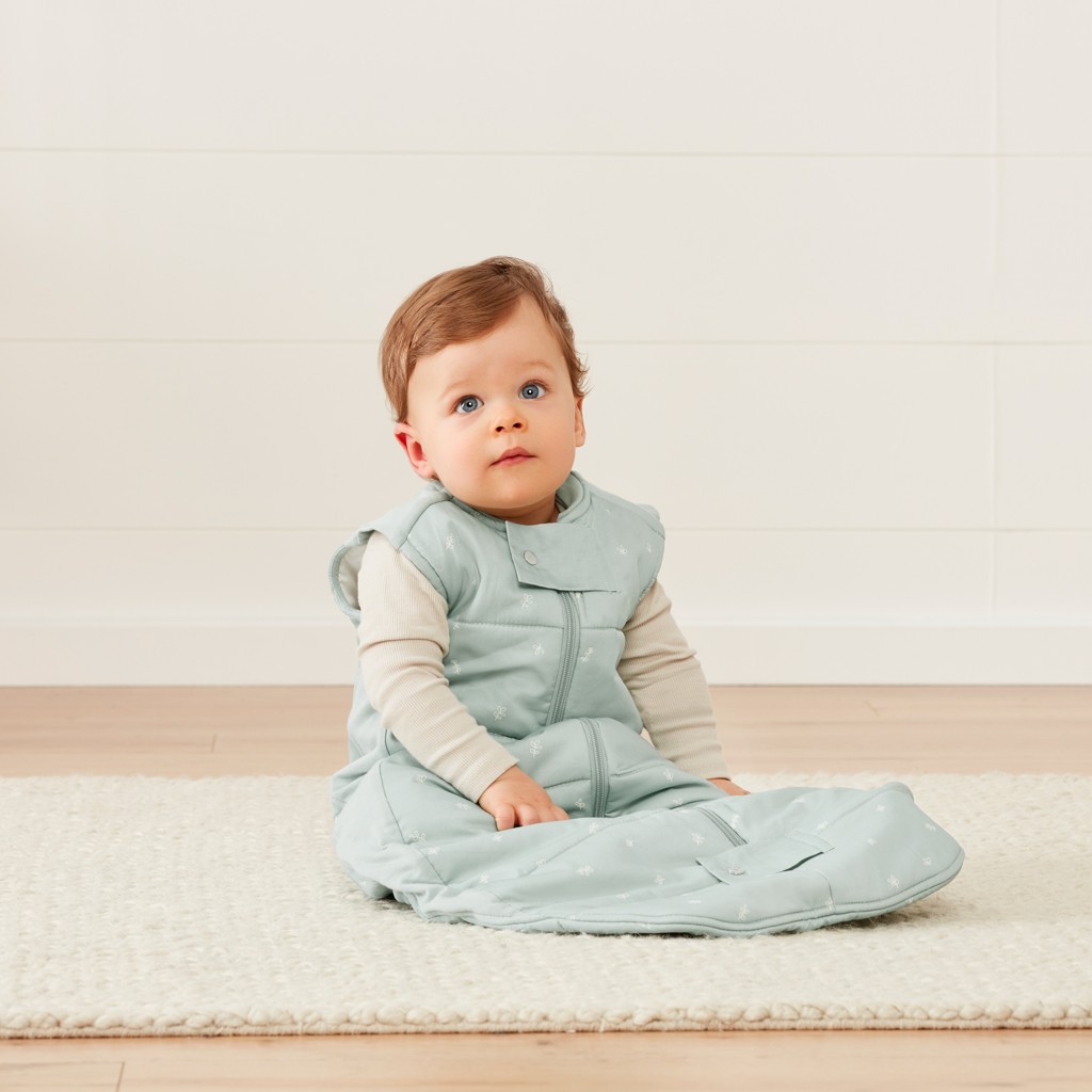 ERGOPOUCH Vak na spaní organická bavlna Sheeting Sage 8-24 m, 8-14 kg, 2,5 tog