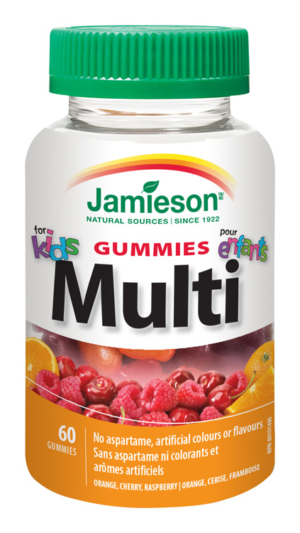 JAMIESON Multi KIDS Gummies želatínové pastilky 60 tbl.