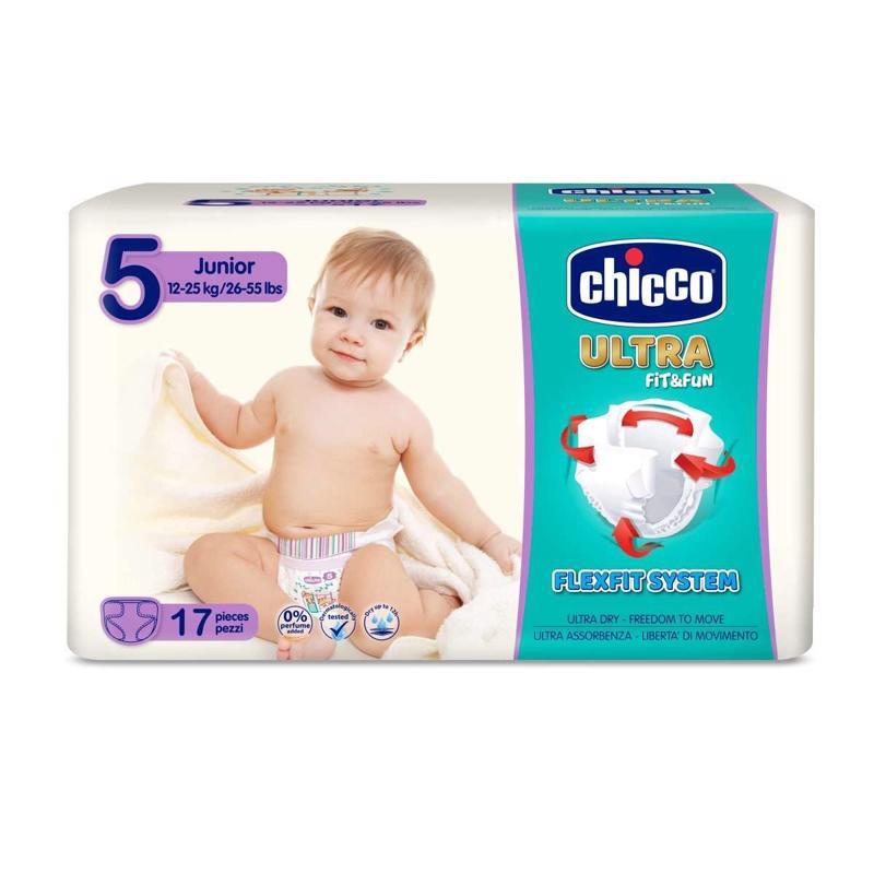 Obrázok CHICCO - Plienky Ultra Junior 17 ks