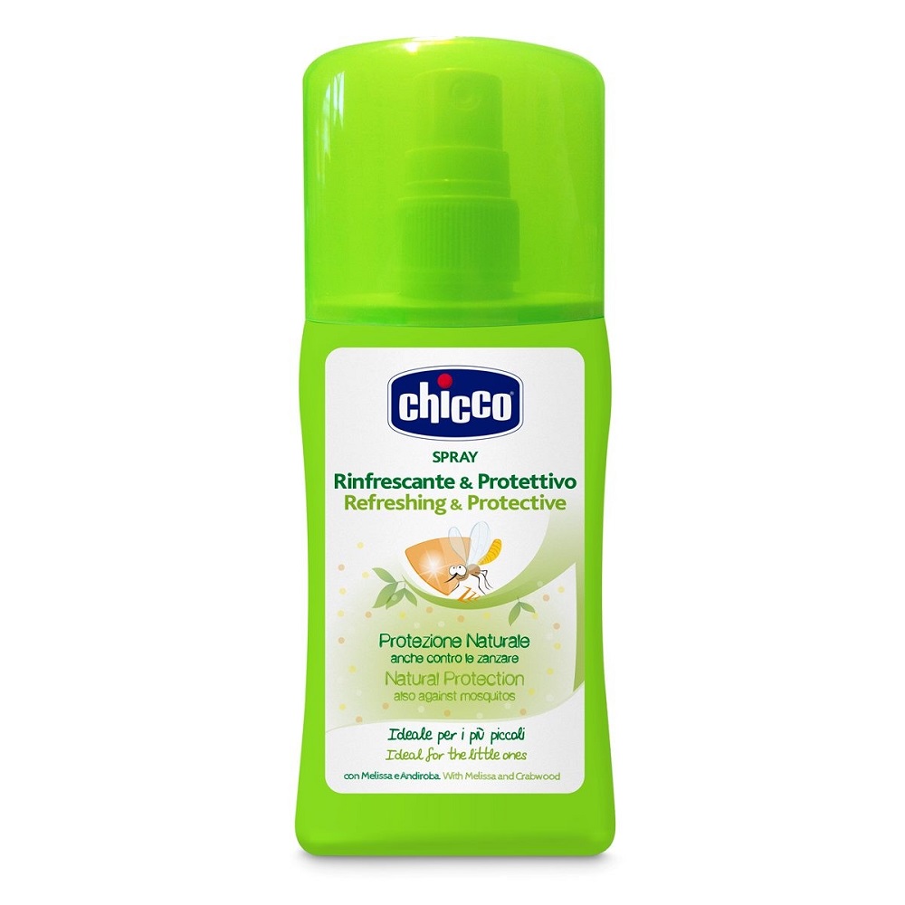 CHICCO Spray proti komárom osviežujúci a ochranný, 100 ml