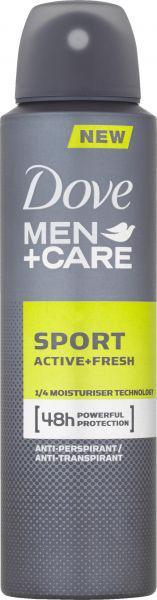 DOVE Deo sprej Men+Care Active Fresh 150ml