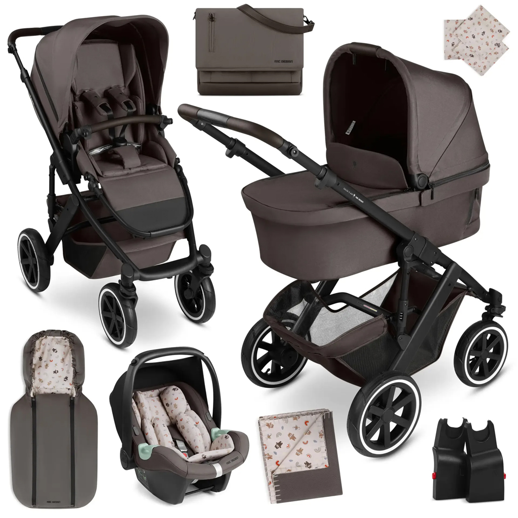 ABC DESIGN Kočík kombinovaný Salsa 5 Air - Starter Set teddy