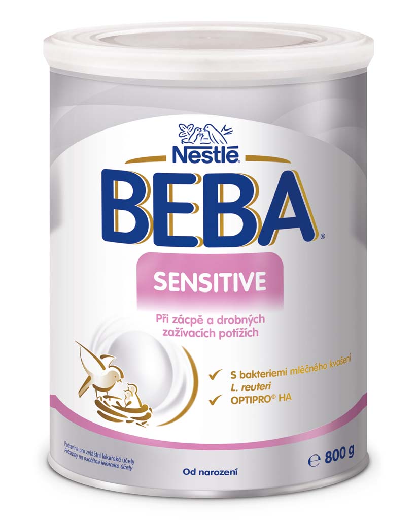 BEBA SENSITIVE 800 g - dojčenské mlieko pri zažívacích problémoch