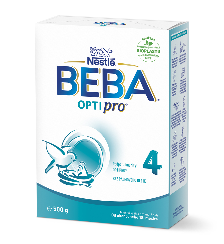 BEBA OPTIPRO® 4 Mlieko batoľacie, 500 g​