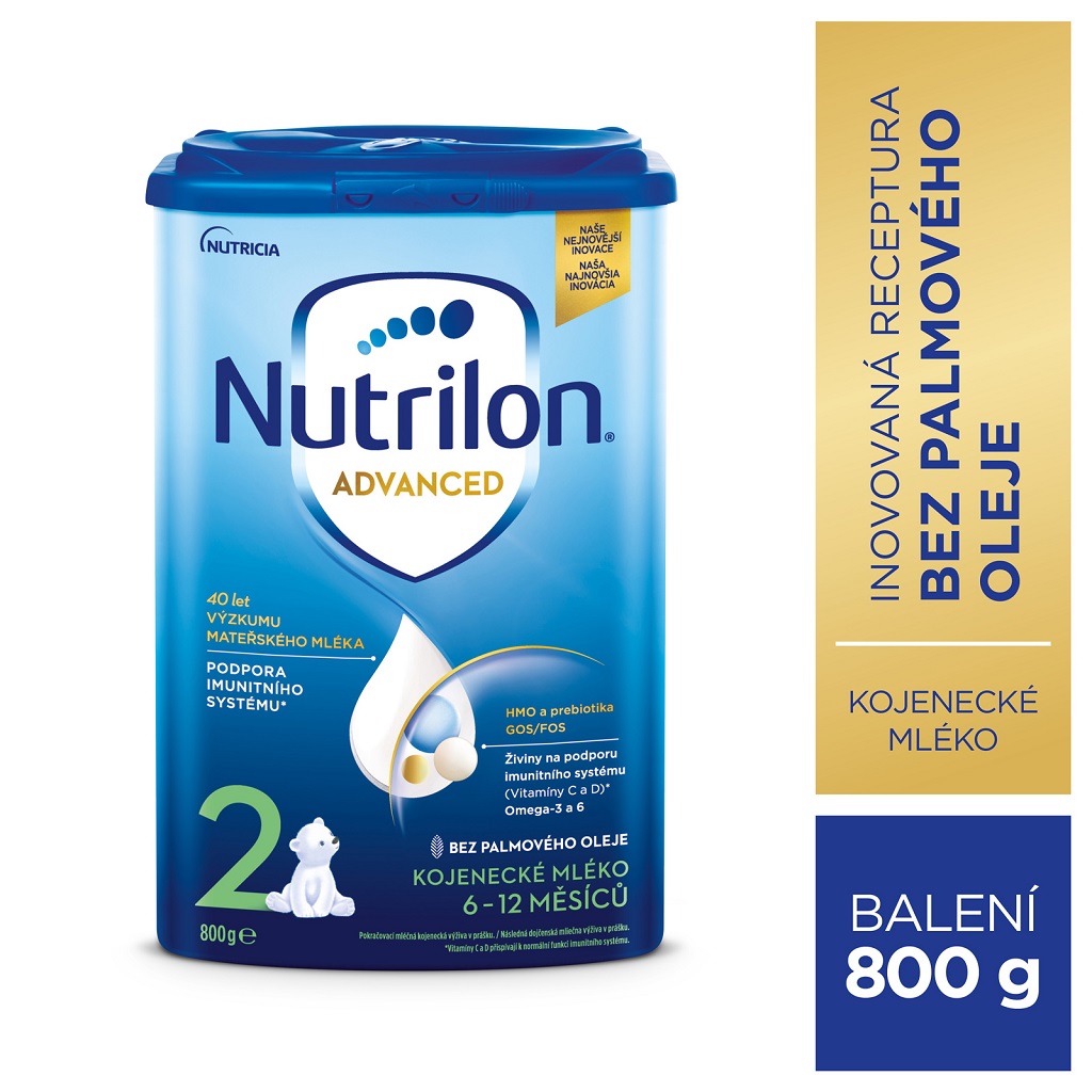 NUTRILON 2 Pokračovacie dojčenské mlieko 800 g, 6+