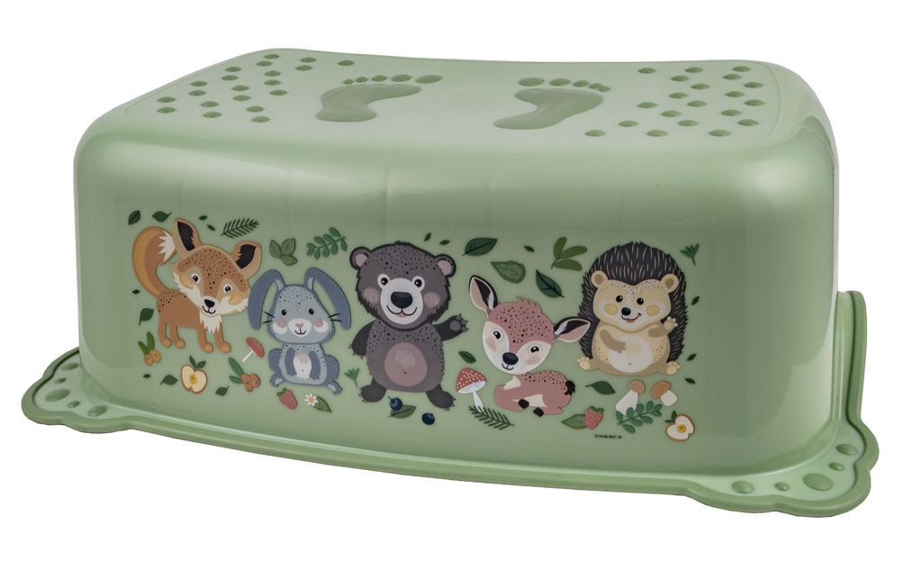 MALTEX Stupínek protiskluzový The Nature Buddies Ježek - Green