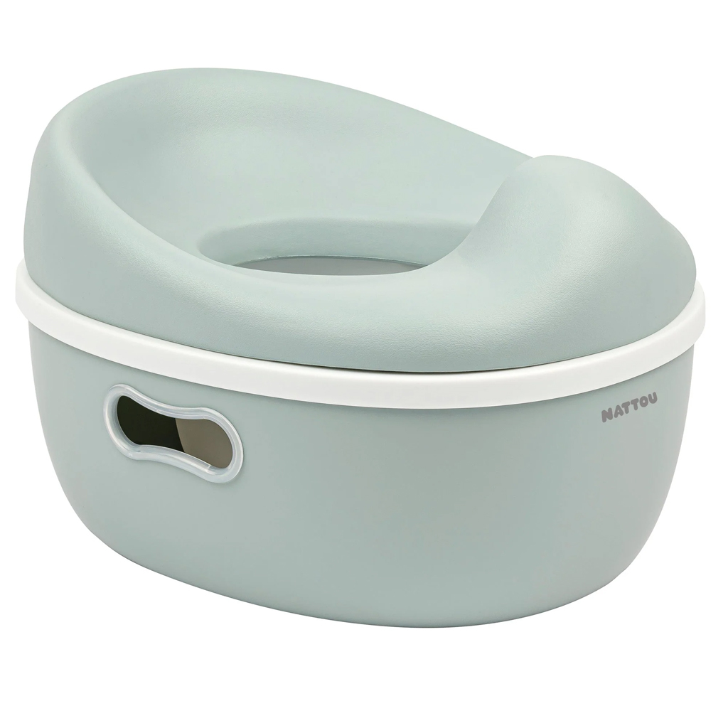 NATTOU Nočník učicí 3v1 Potty Sage green