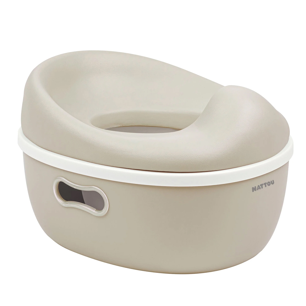 NATTOU Nočník učicí 3v1 Potty Beige