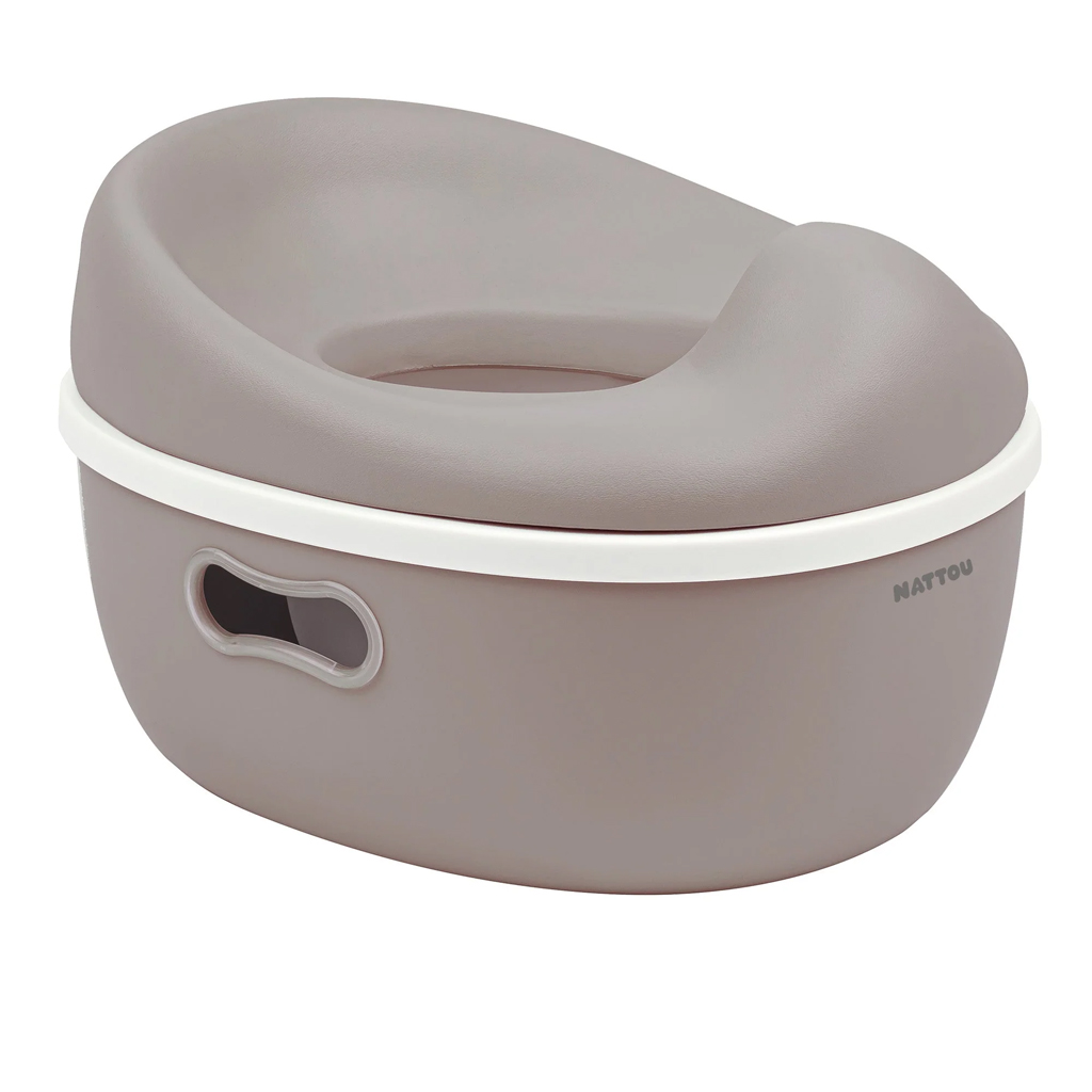 NATTOU Nočník učicí 3v1 Potty Potty Taupe