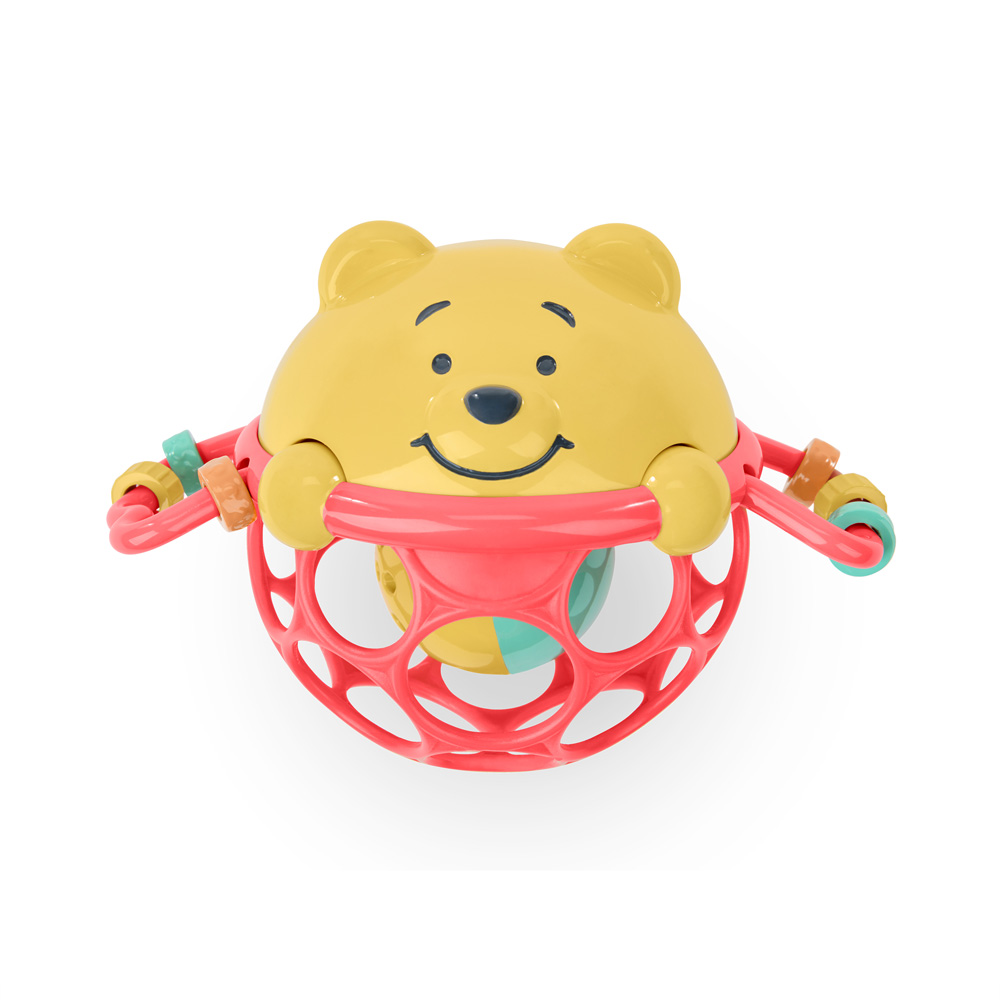 BRIGHT STARTS Hračka Oball chrastítko Winnie the Pooh Jingle & Shake™ 0m+