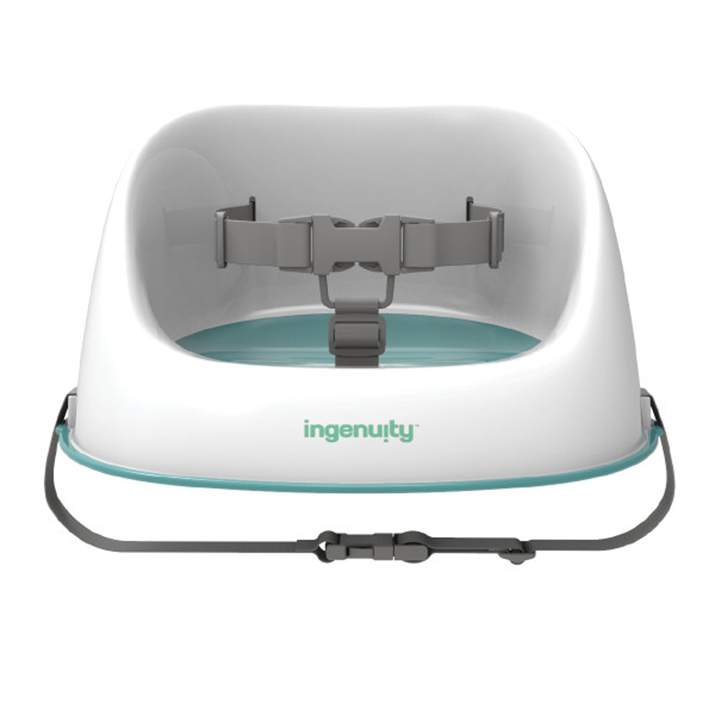 INGENUITY Jídelní židlička na židli Simplicity Seat™ Teal 6m+, do 15kg