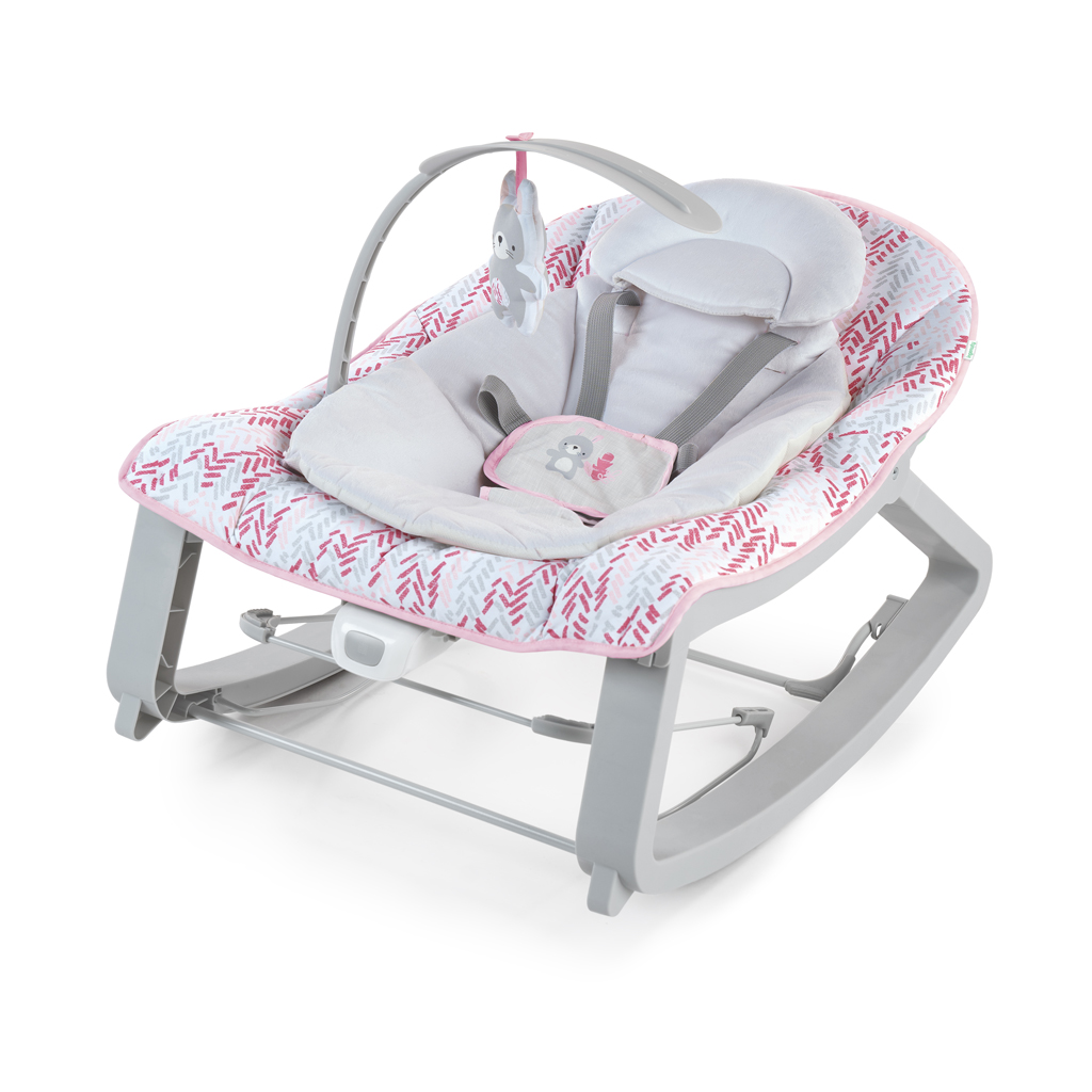 INGENUITY Lehátko vibrující 3v1 Keep Cozy Lily 0m+, do 18kg
