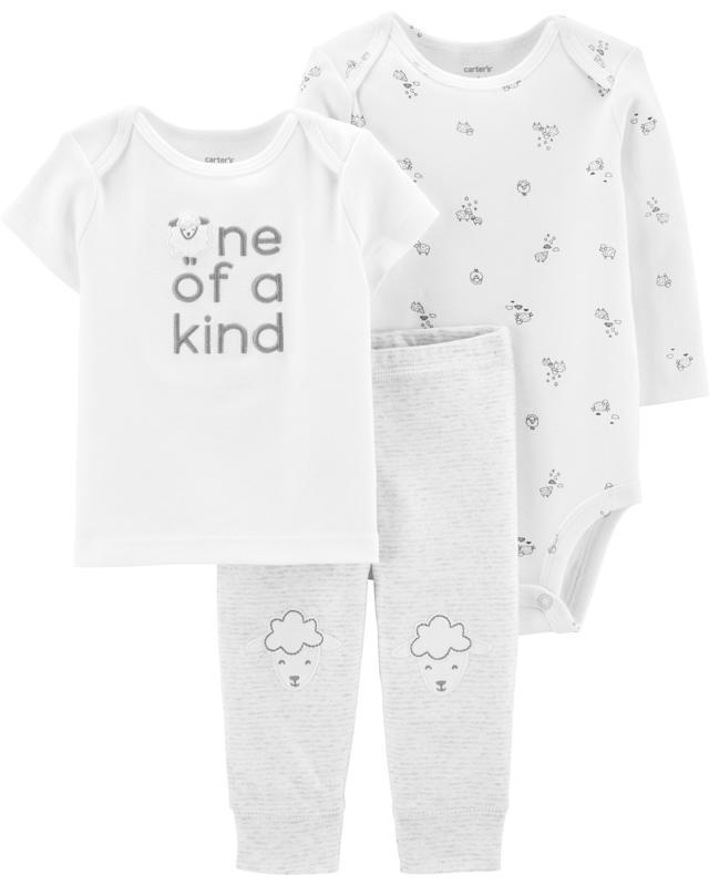 Obrázok CARTERS Set 3-dielny Ovečka - 24m/vel. 92