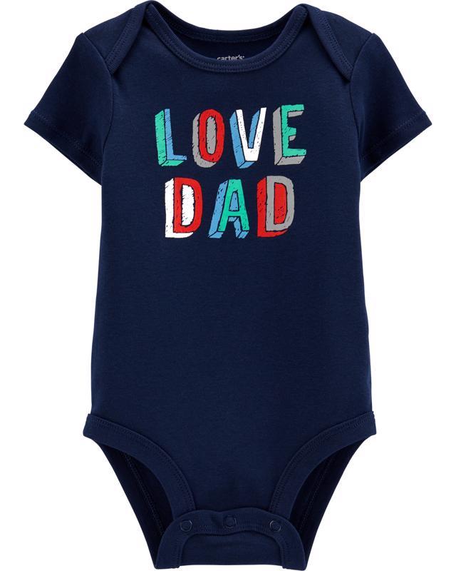 Obrázok  Carter’s Body krátky rukáv Love Dad chlapec 24m 