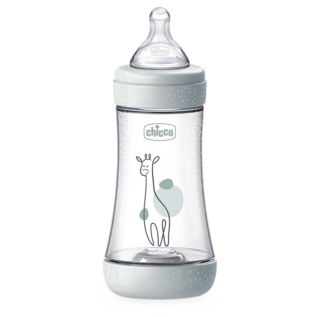 CHICCO Antikólikus cumisüveg Perfect5 240 ml semleges – fő kép