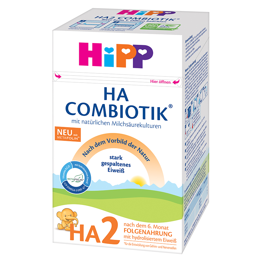 HiPP Výživa následná dojčenská HA 2 Combiotik® od uk. 6. mesiaca, 600 g