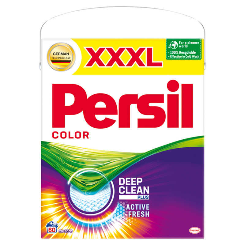 PERSIL Color Deep Clean Prášok na pranie, Box 3,9 kg - 60 praní