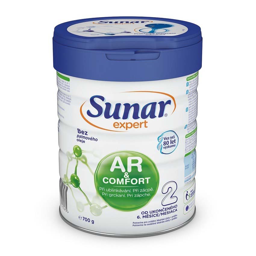 SUNAR Expert AR&Comfort 2 Mlieko pokračovacie 700 g