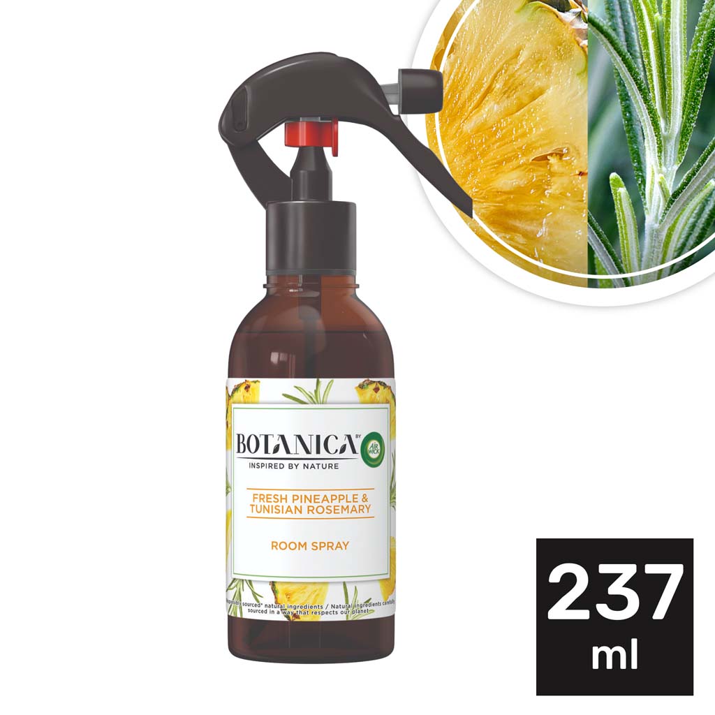 BOTANICA by AIR WICK Osviežovač vzduchu - Svieža ananás a tuniský rozmarín 237 ml
