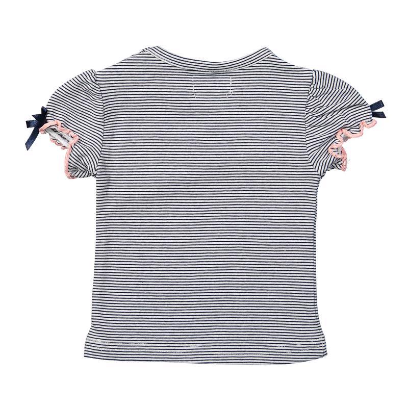 Obrázok DIRKJE Tričko A-SO FRESH BOWTIQUE veľ. 80 Navy stripe