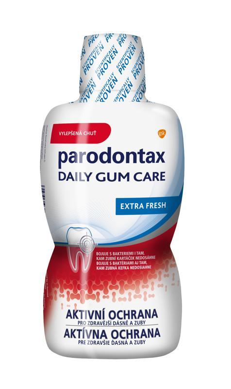 PARODONTAX Daily Gum Care Extra Fresh ústna voda 500 ml