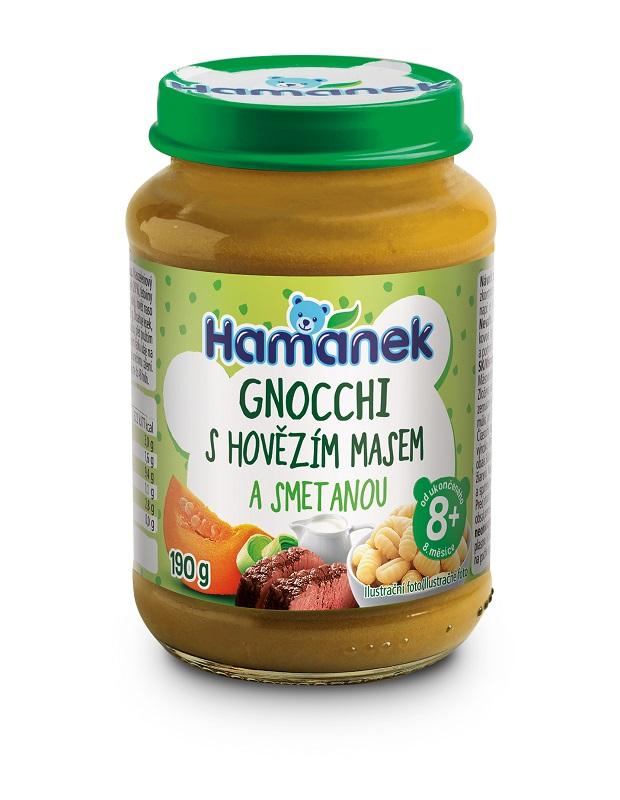 HAMÁNEK Gnocchi s hovädzím mäsom v smotanovej omáčke 190 g