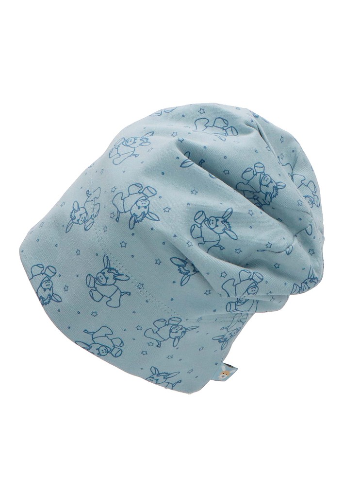 Obrázok STERNTALER Čiapka organická bavlna light blue chlapec-47 cm-9-12 m