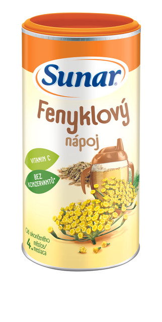 SUNAR Nápoj rozpustný feniklový 200 g