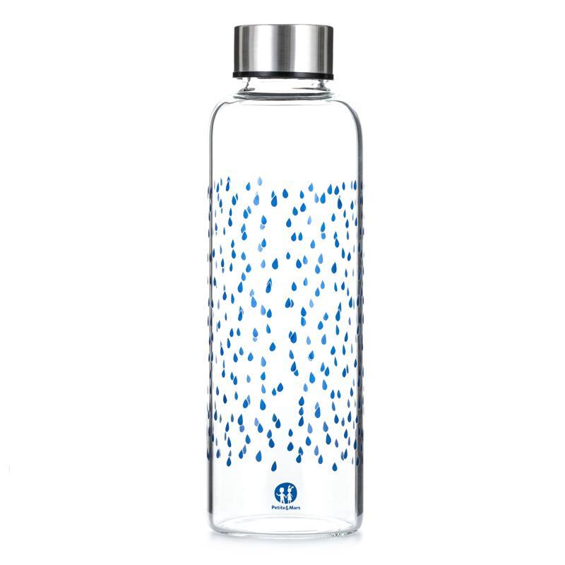 PETITE&MARS Fľaša sklenená Heritage Voda 500 ml