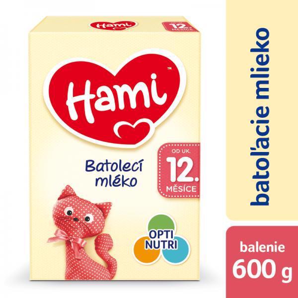 HAMI Mlieko dojčenské 12+ (600g)