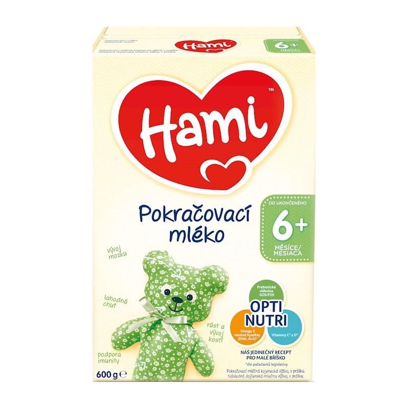 HAMI Následné dojčenské mlieko 600 g 6+