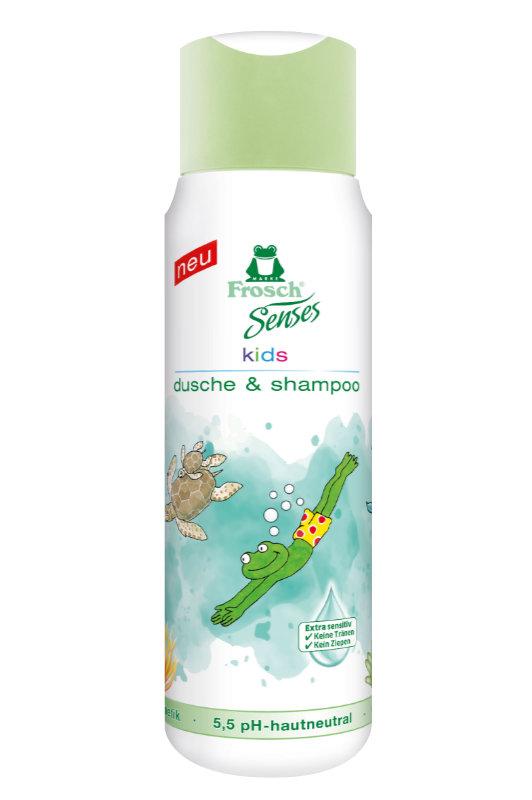 FROSCH EKO Senses gél sprchový a šampón pre deti 300 ml