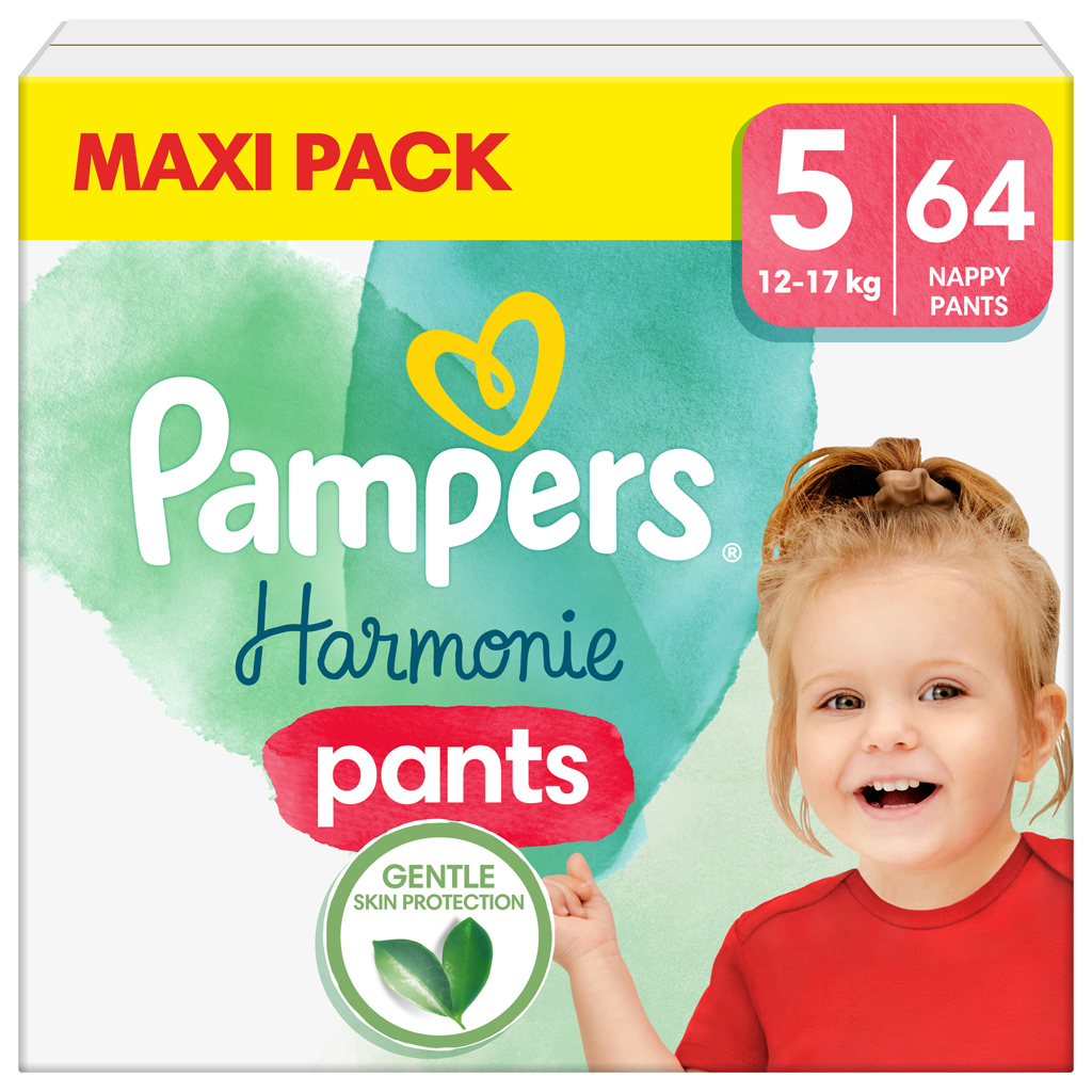 PAMPERS Nohavičky plienkové Harmonie Pants veľ. 5 (64 ks) 12-17 kg