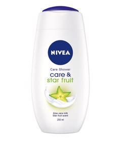 NIVEA Ošetrujúci sprchový gél Care & Star Fruit 500 ml
