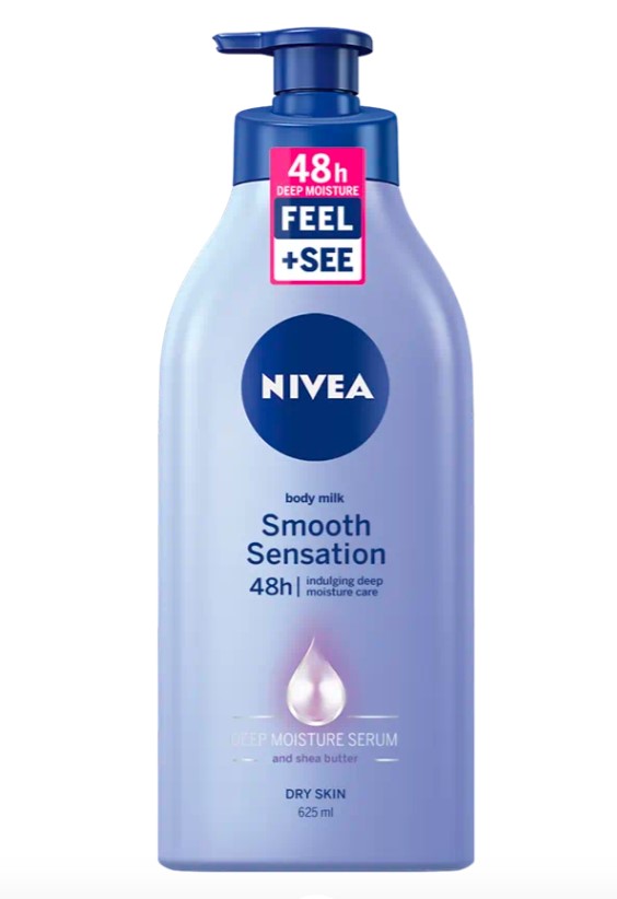 NIVEA Mlieko krémové telové Smooth Sensation 625 ml