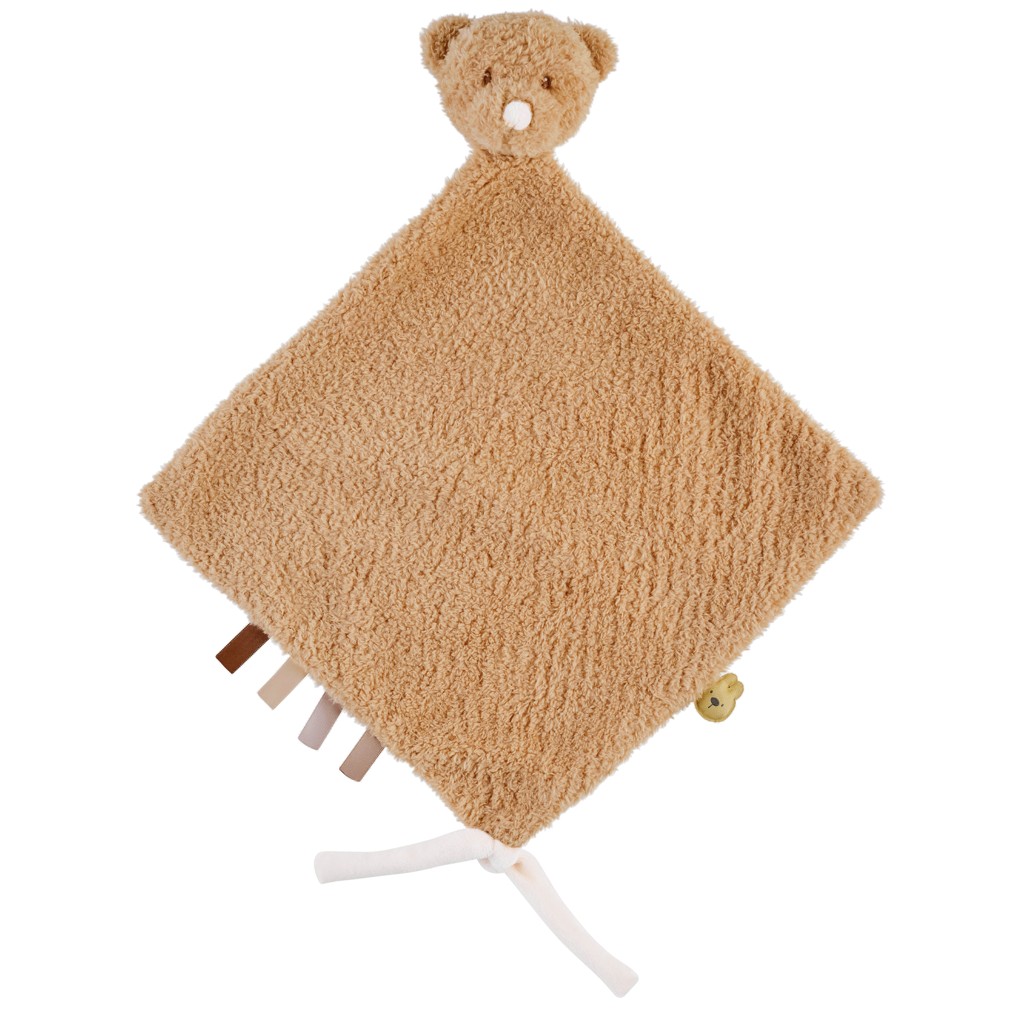 NATTOU Mazlíček plyšový maxi Teddy medvídek 28 x 28 cm, 0m+