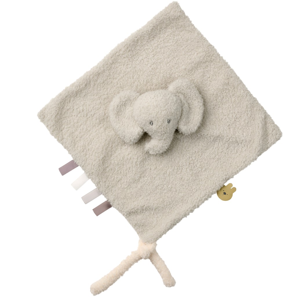 NATTOU Mazlíček plyšový Teddy slůně 28 x 28 cm, 0m+