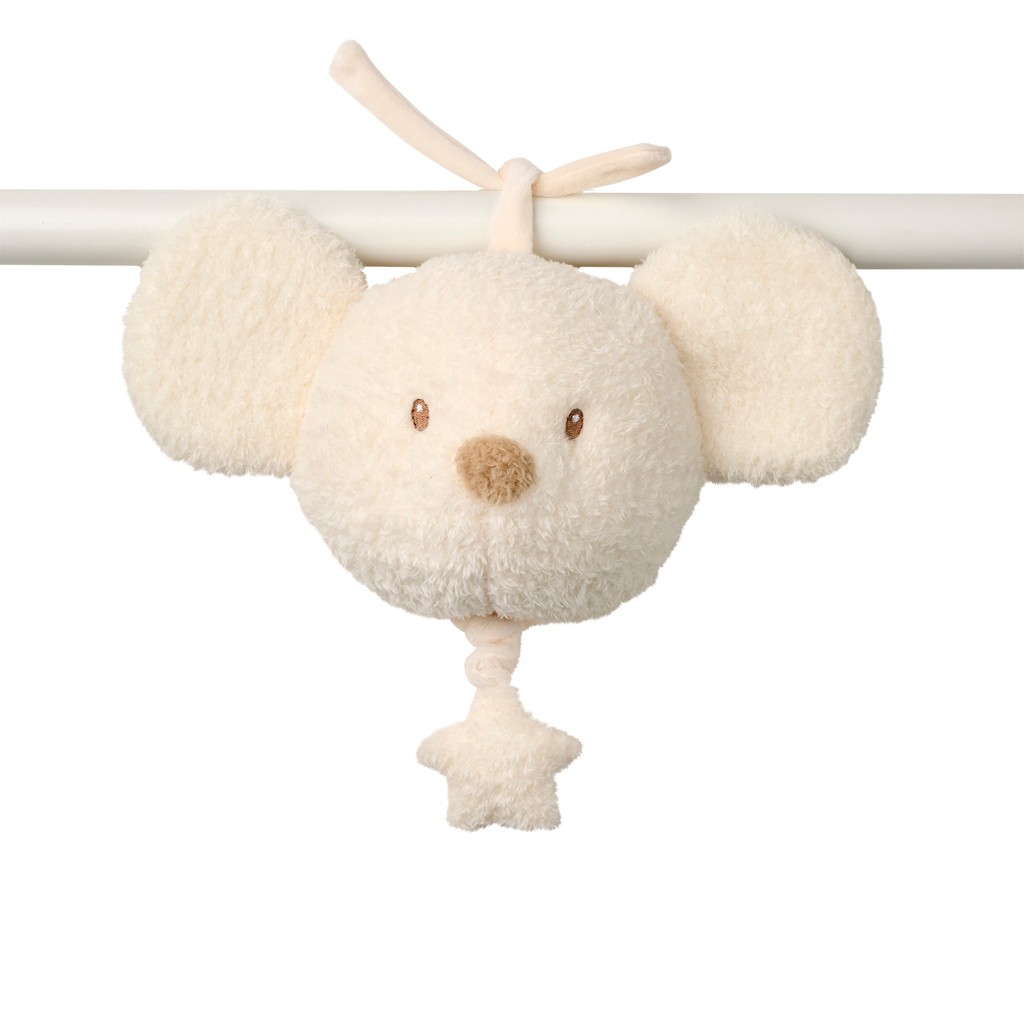 NATTOU Hračka hudební Teddy myška 16 cm, 0m+